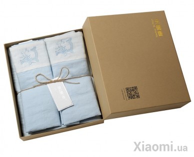 Комплект постельного белья JolieHome Yi Tian silk Light Blue GB/18401-2010