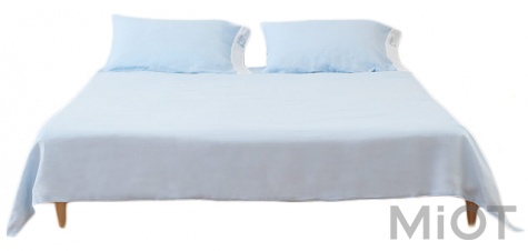 Комплект постільної білизни JolieHome Yi Tian silk Light Blue GB/18401-2010