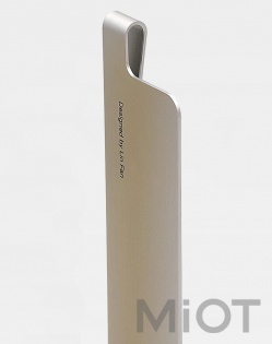 Металева лінійка-закладка Xiaomi KACO 15 cm Silver K1406