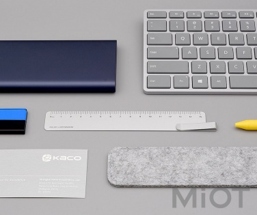 Металева лінійка-закладка Xiaomi KACO 15 cm Silver K1406