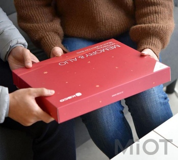 Набiр Xiaomi KACO Classic Business Gift Set Memory Alio Notebook + Multi-Function Bag Grey