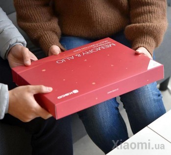 Набор Xiaomi KACO Classic Business Gift Set Memory Alio Notebook + Multi-Function Bag Red