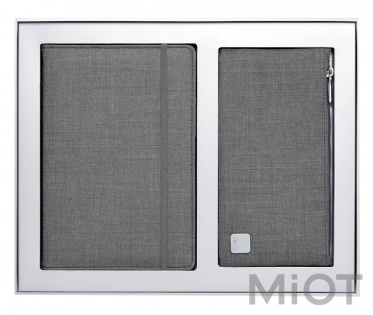Набiр Xiaomi KACO Classic Business Gift Set Memory Alio Notebook + Multi-Function Bag Grey