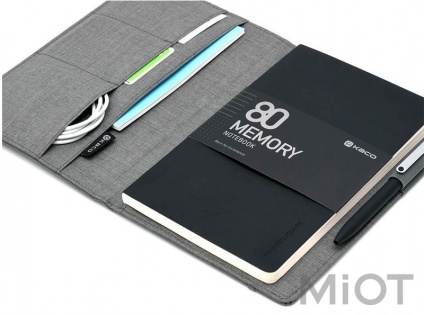 Набiр Xiaomi KACO Classic Business Gift Set Memory Alio Notebook + Multi-Function Bag Grey