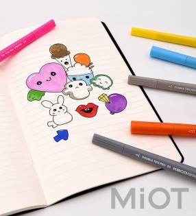 Набір кольорових маркерів Xiaomi KACO ARTIST Double Tips Pen 36 Colors ARTIST 36 K1037