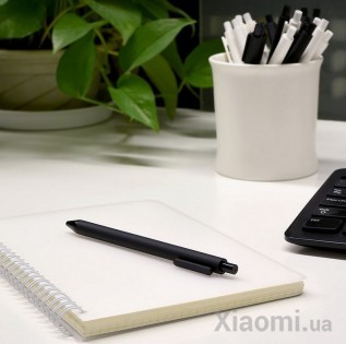 Набор гелевых ручек Xiaomi KACO Pure Gel Ink Pen Black 10 pcs K1015
