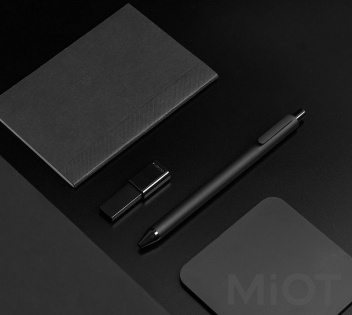 Набор гелевых ручек Xiaomi KACO Pure Gel Ink Pen Black 10 pcs K1015