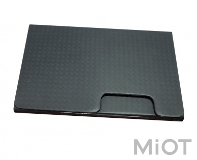 Картхолдер Karbon fiber card holder 3k plain
