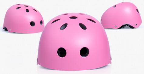 Детский защитный шлем Xiaomi QiCYCLE Kids Helmet For Cycling Pink