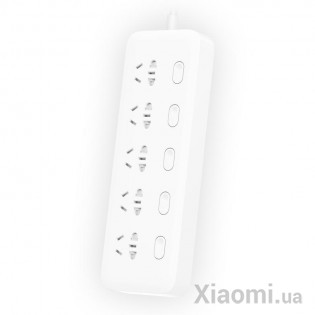 Удлинитель Xiaomi KingMi Power Strip (5 розеток; без USB; 5 выкл) White QC0505