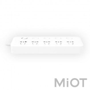 Подовжувач Xiaomi KingMi Power Strip (5 розеток; без USB; 5 викл) White QC0505