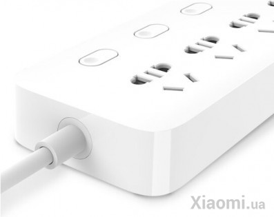 Удлинитель Xiaomi KingMi Power Strip (5 розеток; без USB; 5 выкл) White QC0505