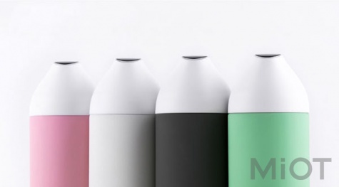 Термос Xiaomi KissKissFish CC temperature visible cup Soft Blue