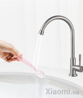 Детские силиконовые ложки Xiaomi Kola Mama Baby Silicone Spoons Pink + Green 2 pcs set