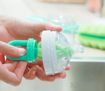Набор для мытья бутылочек Xiaomi Kola Mama Bottle Cleaning Set Green