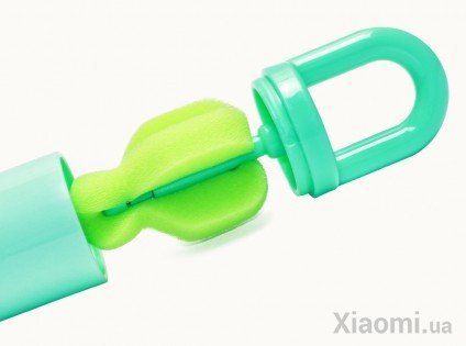 Набор для мытья бутылочек Xiaomi Kola Mama Bottle Cleaning Set Green