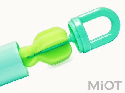 Набір для миття бутилок Xiaomi Kola Mama Bottle Cleaning Set Green KDA01-Y
