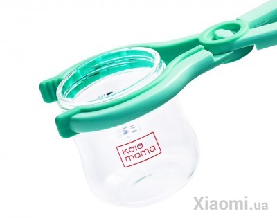 Набор для мытья бутылочек Xiaomi Kola Mama Bottle Cleaning Set Green