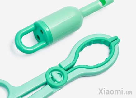 Набор для мытья бутылочек Xiaomi Kola Mama Bottle Cleaning Set Green