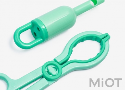 Набір для миття бутилок Xiaomi Kola Mama Bottle Cleaning Set Green KDA01-Y