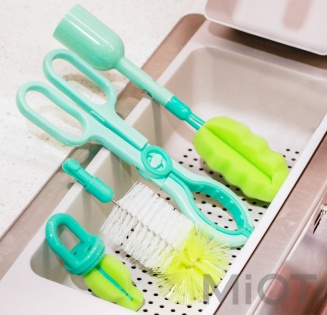 Набір для миття бутилок Xiaomi Kola Mama Bottle Cleaning Set Green KDA01-Y