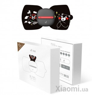 Набор портативный массажер Le Fan Xiaomi LF Magic Touch LR-H007 Kumamon Special Edition Black+3 накладки