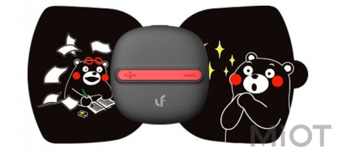 Накладки для масажера Le Fan Xiaomi LF Magic Touch LR-H007 Kumamon Special Edition Black