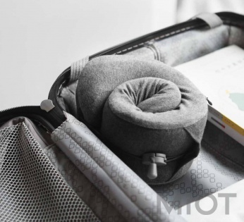 Подушка підголовник з масажером Le Fan Xiaomi LF Massage sleep neck pillow Gray (LR-S100)