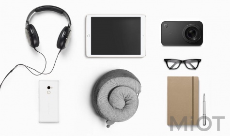 Подушка підголовник з масажером Le Fan Xiaomi LF Massage sleep neck pillow Gray (LR-S100)
