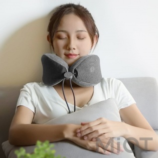 Подушка підголовник з масажером Le Fan Xiaomi LF Massage sleep neck pillow Gray (LR-S100)