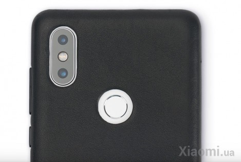 Чехол бампер Leather Case Xiaomi Mi Xiaomi Mix 2S Black