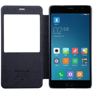 Шкіряний чохол книжка з віконцем Nillkin SP-LC HM-PRO до смартфонів Xiaomi Redmi Pro Black