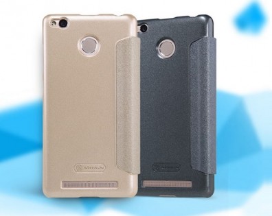 Чехол книжка с окошком Nillkin Sparkle Series для Xiaomi Redmi Pro Black SP-LC HM