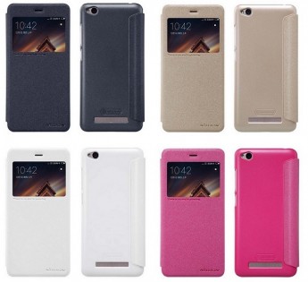 Чохол книжка з віконцем Nillkin Sparkle Leather XIAOMI RedMi 4A Red SP-LC REDMI 4A