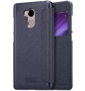 Шкіряний чохол книжка з віконцем Nillkin SP-LC REDMI4 PRO до смартфонів Xiaomi Redmi 4 Pro Black