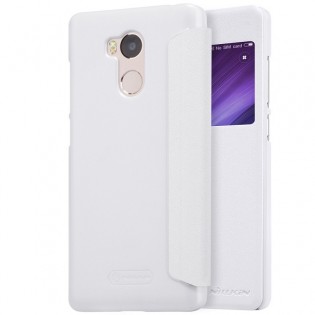 Чехол книжка с окошком Nillkin Sparkle Series для Xiaomi Redmi 4 Pro White SP-LC