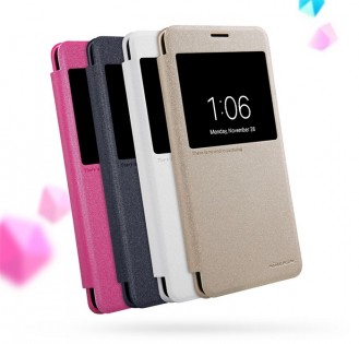 Чохол книжка з віконцем Nillkin SP-LC XM-NOTE 2 до смартфонів Xiaomi Mi Note 2 Black