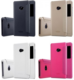 Чехол книжка с окошком Nillkin Sparkle Series для Xiaomi Mi Note 2 Black SP-LC XM