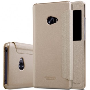 Чохол книжка з віконцем Nillkin SP-LC XM-NOTE 2 до смартфонів Xiaomi Mi Note 2 Gold