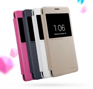 Чохол книжка з віконцем Nillkin SP-LC XM-NOTE 2 до смартфонів Xiaomi Mi Note 2 White