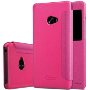 Чехол книжка с окошком Nillkin Sparkle Series для Xiaomi Mi Note 2 Red SP-LC XM