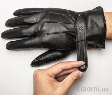 Перчатки кожаные мужские Xiaomi QIMIAN Black size XL STW701C