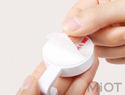 Набір настінних гачків Xiaomi Happy Life Small Hook White 6 pcs set