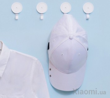 Набор настенных крючков Xiaomi Happy Life Small Hook White 6 pcs set