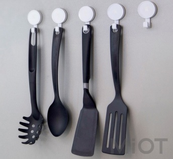 Набір настінних гачків Xiaomi Happy Life Small Hook White 6 pcs set