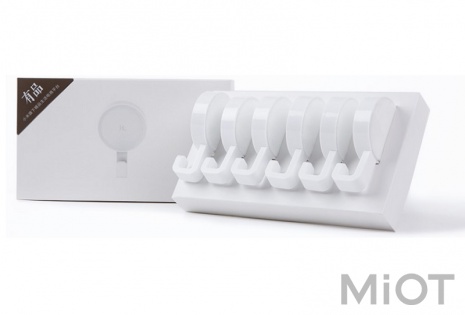 Набір настінних гачків Xiaomi Happy Life Small Hook White 6 pcs set