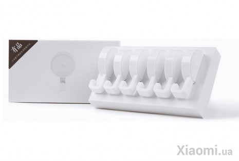 Набор настенных крючков Xiaomi Happy Life Small Hook White 6 pcs set