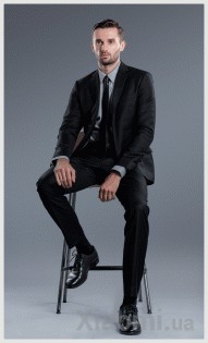 Костюм мужской Xiaomi Louise Man's Pure Wool Three-Action Suit Blue L size 175/86A