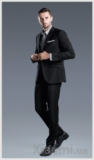 Костюм мужской Xiaomi Louise Man's Pure Wool Three-Action Suit Blue L size 175/86A