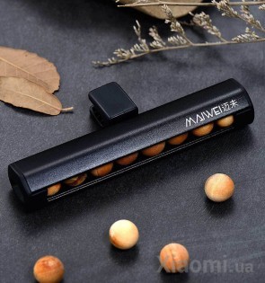 Автомобильный ароматизатор Xiaomi MAIWEI Solid Wood Bead Black TN-XZ01-4